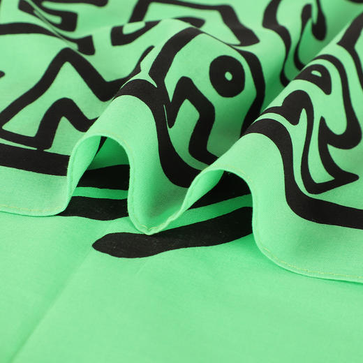 80支棉印花小方巾（Keith Haring街头绘画艺术家） 商品图6