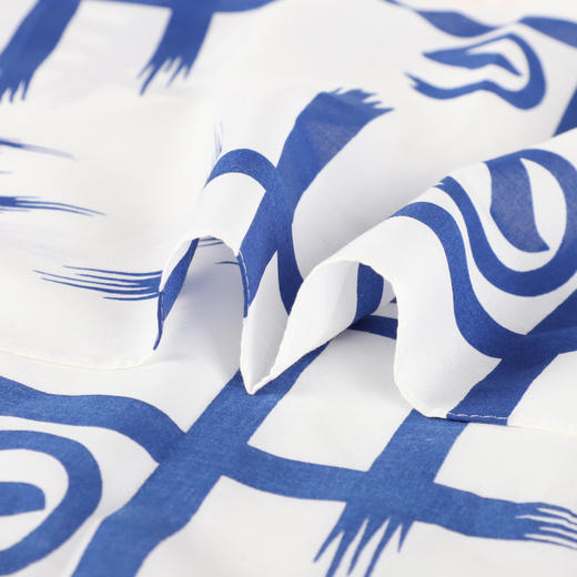 80支棉印花方巾人（日本艺术家作品） 商品图6