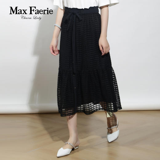 MH1Q086麦克斯菲瑞气质简约半身裙 商品图3