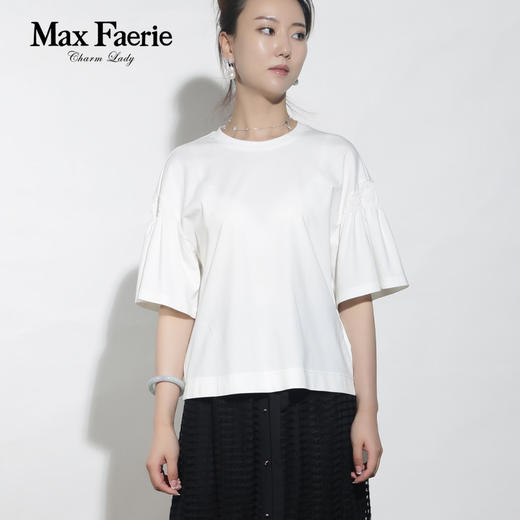 MH2E190 麦克斯菲瑞简约通勤T恤 商品图3