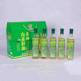 果乡山茶籽油 2.5L礼盒（500ml×5）