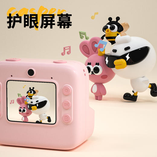 【即拍即得儿童拍立得】科物酷K27儿童打印相机 2600W前后双摄 像素升级 打印更清晰 商品图5