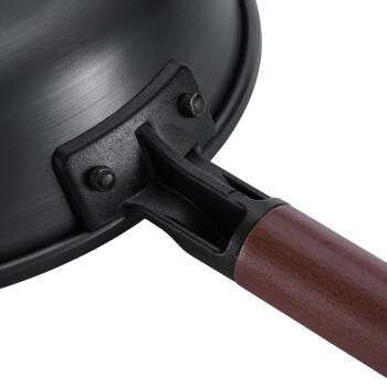 德铂煎锅无涂层锈不了煎炒铁锅培迪24cm 商品图1