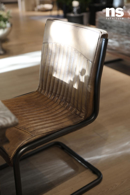 NS家居 nsfurniture进口真皮单椅NSDC-James 商品图5
