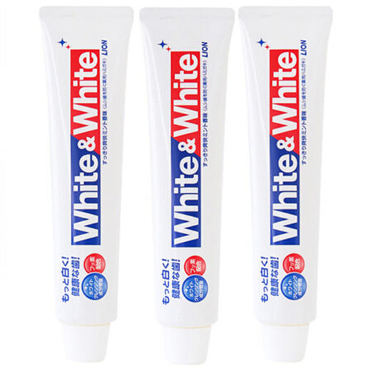 【一般贸易进口】日本原装狮王大白牙膏LION美白薄荷味牙膏150g 商品图0