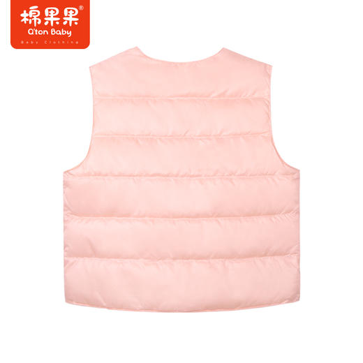 棉果果商场同款秋季女童正反面两穿贴身外穿羽绒马夹M322171922543 商品图7