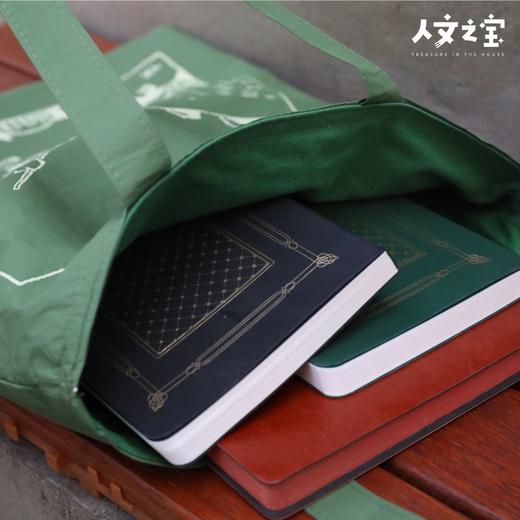 【人文之宝】闰土刺猹绿色杜邦纸袋 商品图1