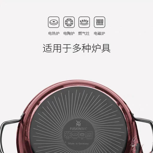 【6F】WMF德国原装进口奈彩米浅炖锅28cm 商品图3