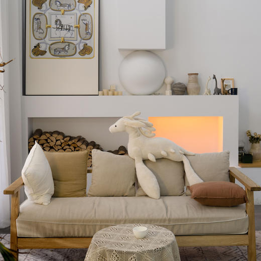 AWHITE 水马 毛绒玩具礼品艺术衍生摆件 商品图2