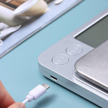 拜杰厨房秤家用电子秤0.1g/3kg高精度克秤食物称厨房烘焙秤克称 商品图6