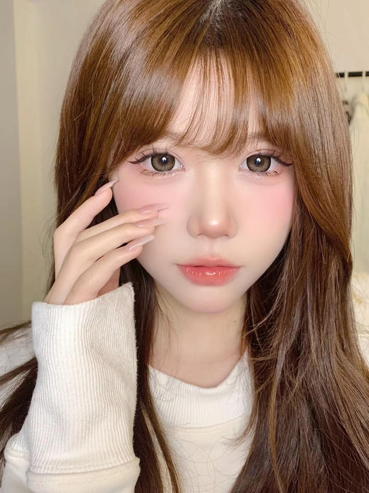 【大直径】Leenscolor-方糖高光棕-14.5mm【度数 度数0-1000度 含525/575】 商品图3