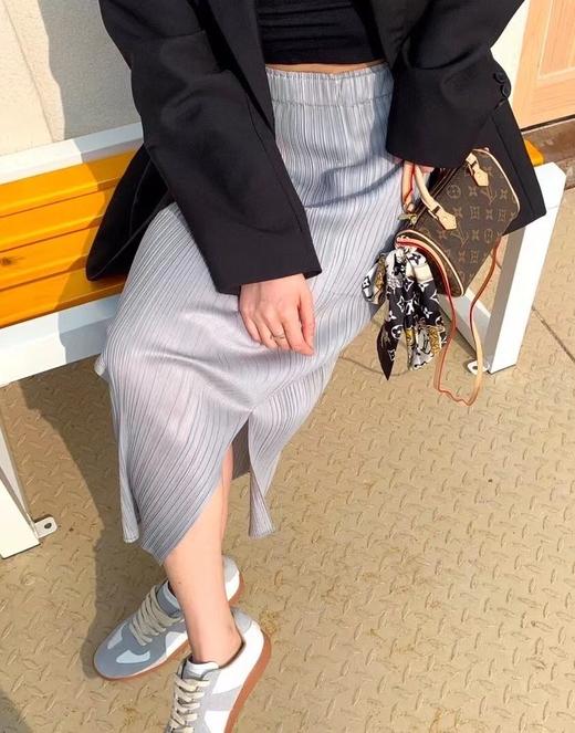 【限时折扣】压褶开衩裙 均码（非质量问题不退不换） 商品图2