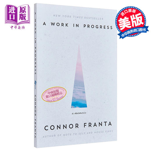 【中商原版】现货油管红人自传英文原版 Connor Franta a Work in Progress 商品图0