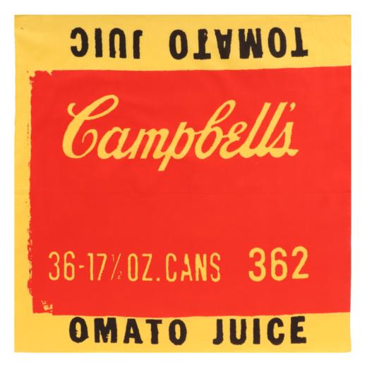 棉印花小方巾（安迪沃霍尔波普艺术家作品） 上 商品图0