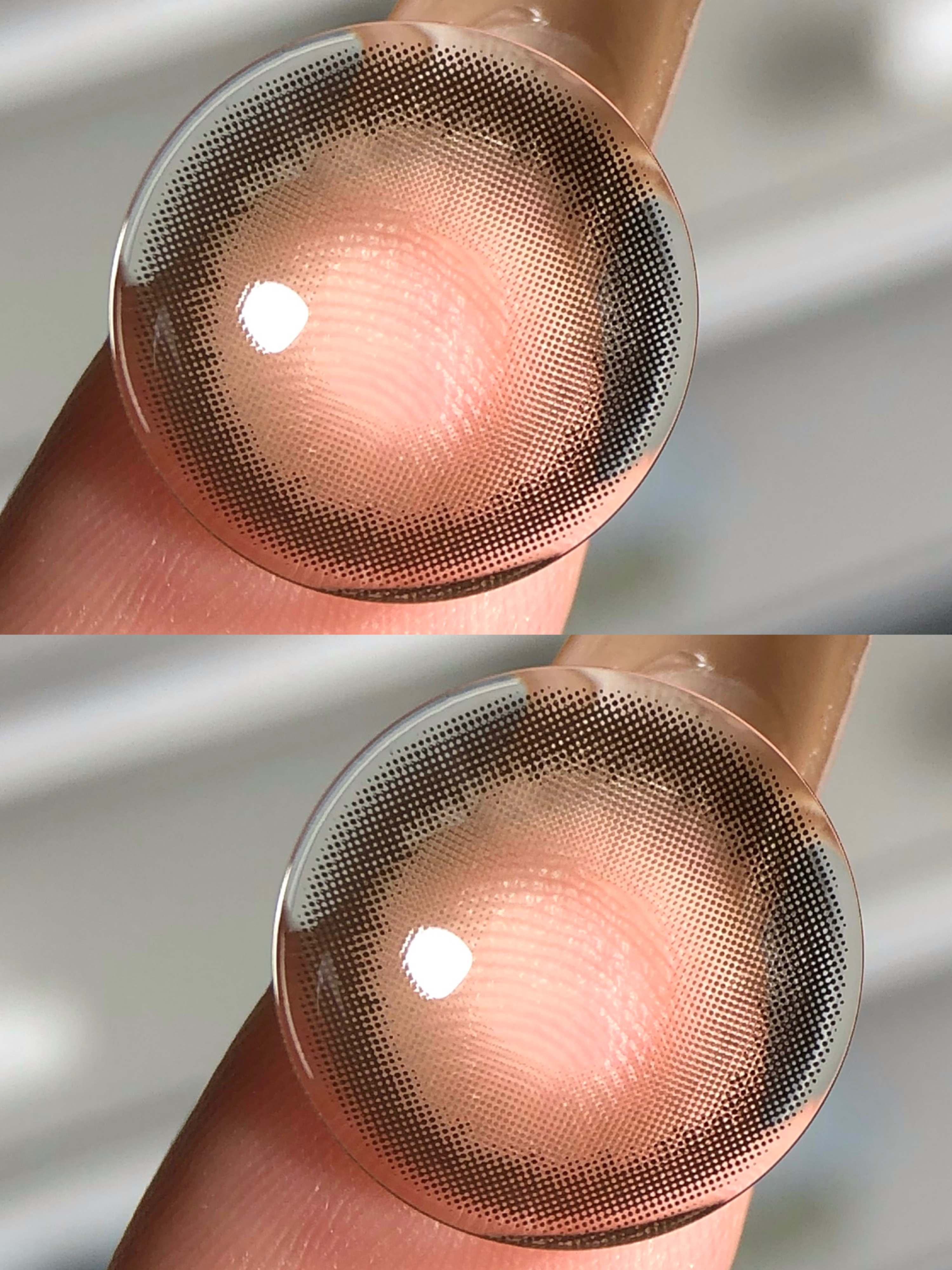 PUFFGIRL年抛隐形眼镜 冰栗子14.5mm 一副/2片-VVCON美瞳商城6