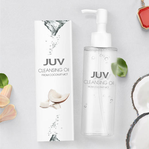 JUV觉芙椰子卸妆油脸部卸妆水温和清洁卸妆液眼唇脸三合一 商品图3