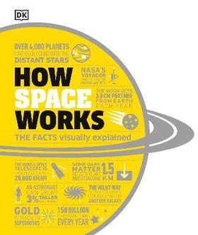 DK视觉图解百科 宇宙如何运作 英文原版 How Space Works  The Facts Visually Explained 趣味科普百科全书