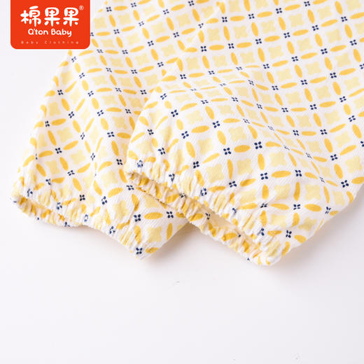 商场同款棉果果秋季新款女童纯棉舒适娃娃领连衣裙小清新可爱M322700422444 商品图2