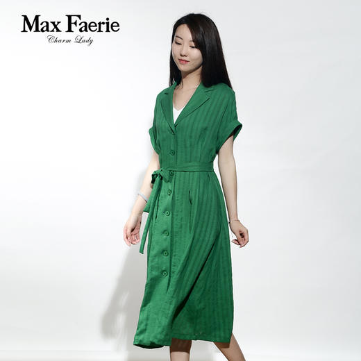 MH2L072麦克斯菲瑞简约气质收腰连衣裙 商品图0