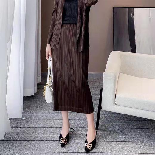 【限时折扣】压褶开衩裙 均码（非质量问题不退不换） 商品图5