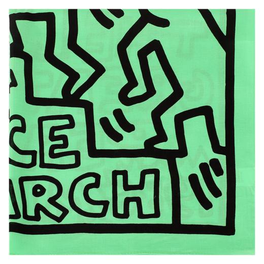 80支棉印花小方巾（Keith Haring街头绘画艺术家） 商品图1