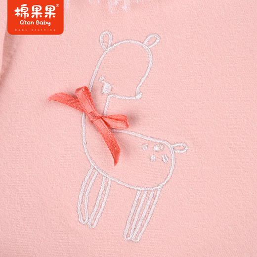 商场同款棉果果秋季新款纯棉粉童网纱针织连衣裙纱纱裙M322700222470 商品图2