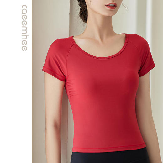 卡益短袖瑜伽KL01121-D电商专供 商品图3
