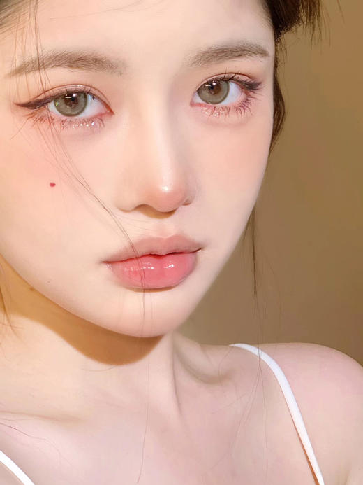 【大直径】Leenscolor-甜茶棕-14.5mm 【年抛 0-1000度 含有525/575】 商品图4