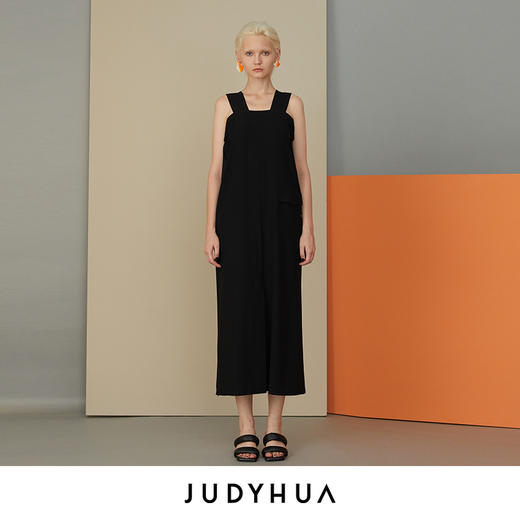 JUDYHUA H版极简背带裙 商品图0