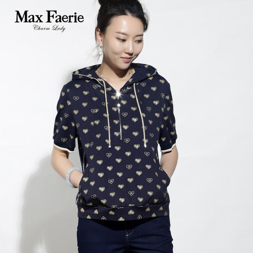 MH2A098麦克斯菲瑞百搭优雅卫衣 商品图0