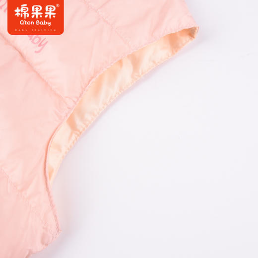 棉果果商场同款秋季女童正反面两穿贴身外穿羽绒马夹M322171922543 商品图6