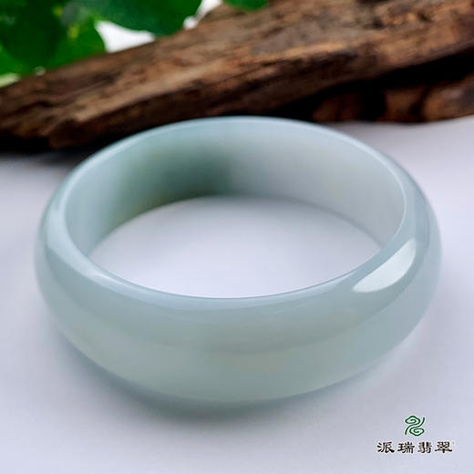 派瑞翡翠 翡翠手镯 糯种 绿色 商品图1
