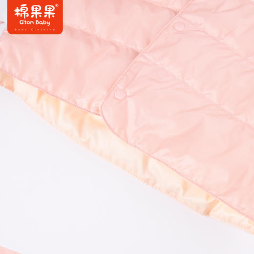 棉果果商场同款秋季女童正反面两穿贴身外穿羽绒马夹M322171922543 商品图5
