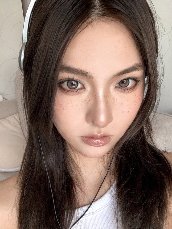 IMUDI年抛隐形眼镜 桂花冻14.0mm 一副/2片-VVCON美瞳商城18