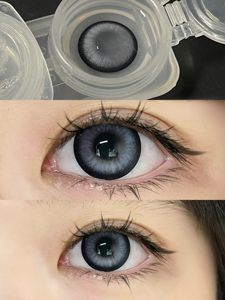 Jolababy年抛隐形眼镜 蓝芙尼14.5mm 一副/2片-VVCON美瞳商城7