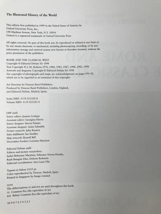 罗马与古典西方图史 数百幅插图 精装大16开 商品图4