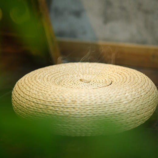【艾草坐灸蒲团】日常使用方便 艾热均匀不呛人 天然蒲团手工编制 钢制内架坚固安全 商品图9