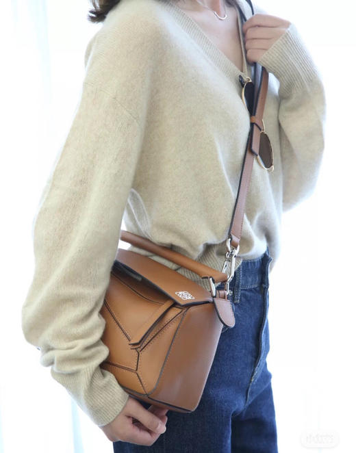 Puzzle small(小号24CM）-棕色平纹 商品图2