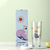 乐美雅（Luminarc）钢化耐热变色吸管杯带刻度玻璃水杯果汁牛奶杯 425ml 商品缩略图1