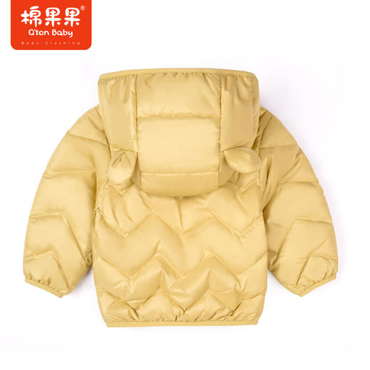 商场同款秋季新款男女童可爱萌萌童趣连帽轻羽绒外套M302102922539 商品图4