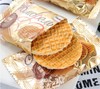 【进口】阿孔特办公室网红饼干俄罗斯零食焦糖拉丝夹心饼干500g 商品缩略图4