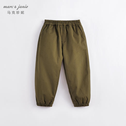 马克珍妮秋装新款 男童涂鸦口袋直筒裤 儿童裤子221823 商品图1