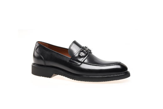 豪麟名鞋奥莱都彭男鞋牛皮革皮鞋E31245124黑色  原价5260元 商品图0