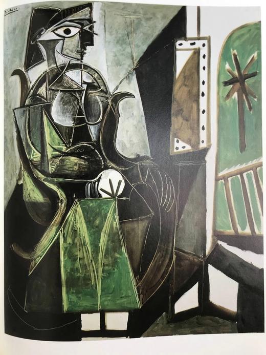 现代艺术博物馆藏毕加索画集 38幅彩色42幅黑白插图 精装大16开 商品图7