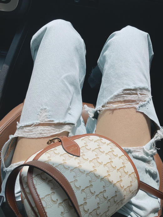 CELI_NE FOLCO马鞍包-白花 商品图5