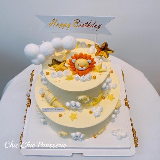 狮子座双层蛋糕 | 昔果 商品图1