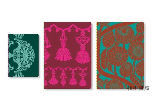 Patterns of India:  Notebooks: Set Of 3/印度图案：笔记本3 件套 商品图2