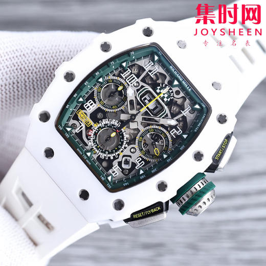 陶瓷壳 理查德米勒RM11-FM系列 男士腕表 人体工程学设计相吻合的品牌的标志性建筑 商品图3