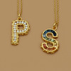 订购8周到｜Pach Pearl-Alphabet Rainbow-字母 彩色蓝宝石 项链［瑞士设计师］ 商品缩略图1