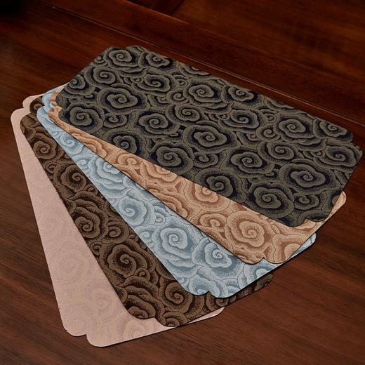 织锦祥云干泡垫茶杯垫茶铺17*37cm 商品图0